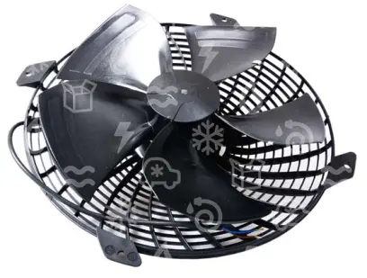 ventilátor tlačný, d = 300 mm, 1~230V, 50 Hz, 4 pol, EBM PAPST, pro jednotky Tecumseh